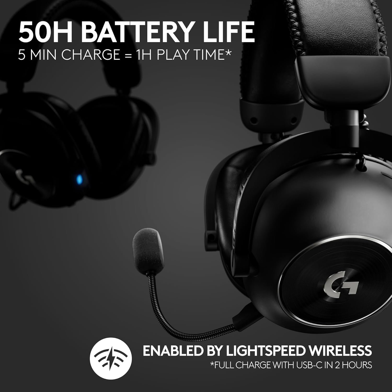 Logitech G PRO X 2 Lightspeed Wireless Gaming Headset image.webp