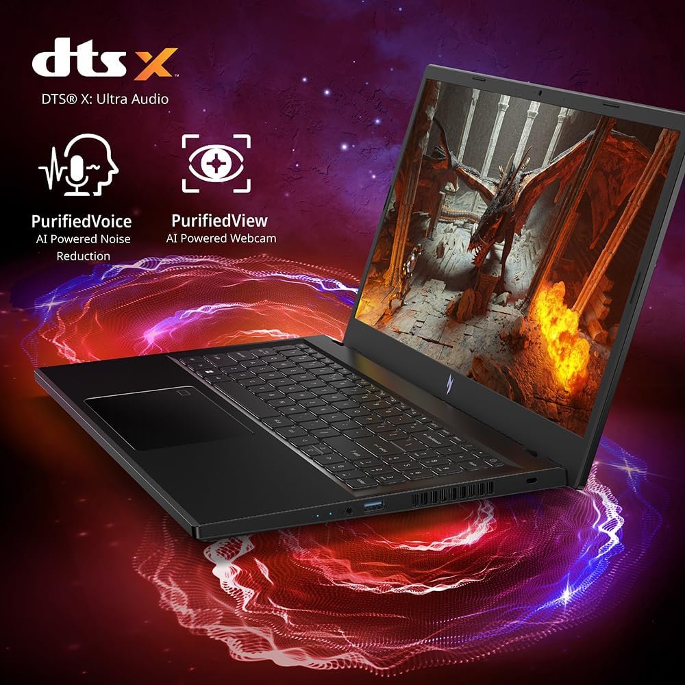 Acer Nitro V Gaming Laptop image side