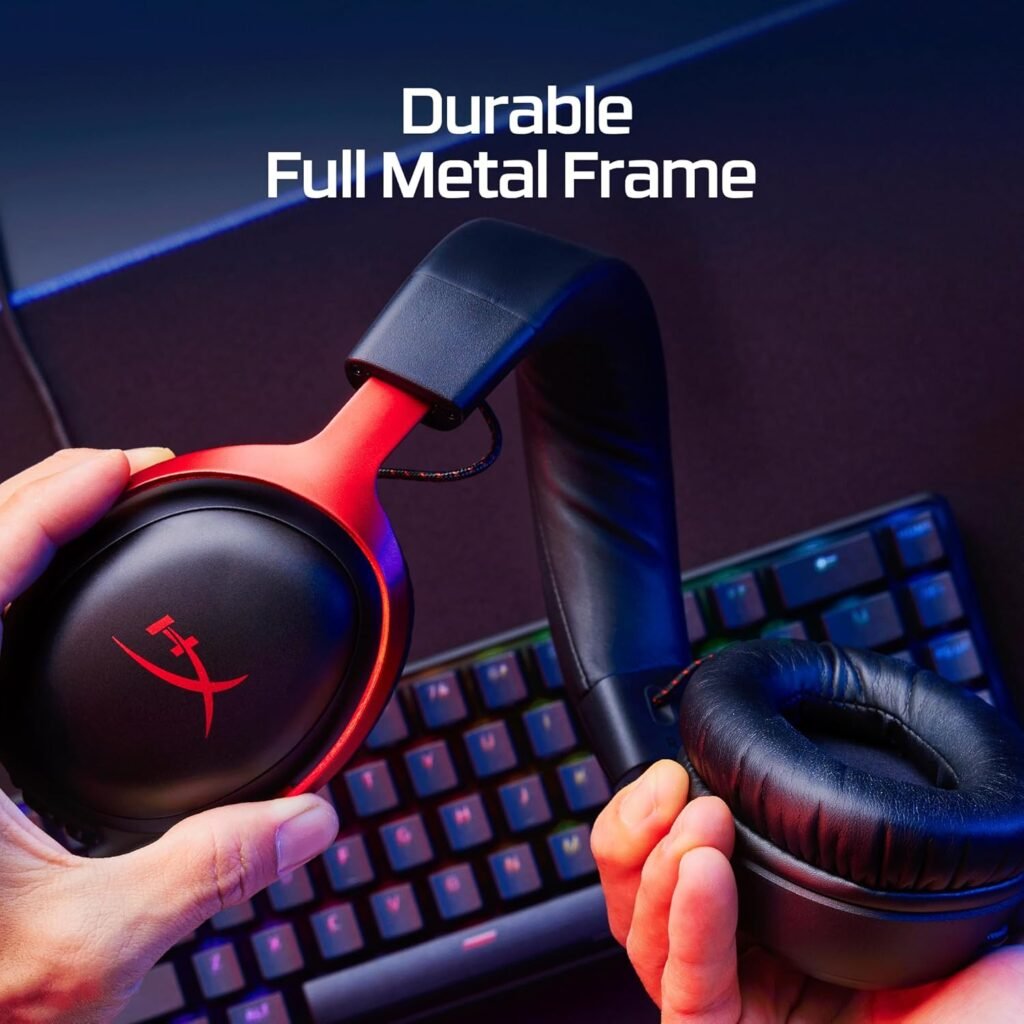 HyperX Cloud III Gaming Headset Black-Red image 2