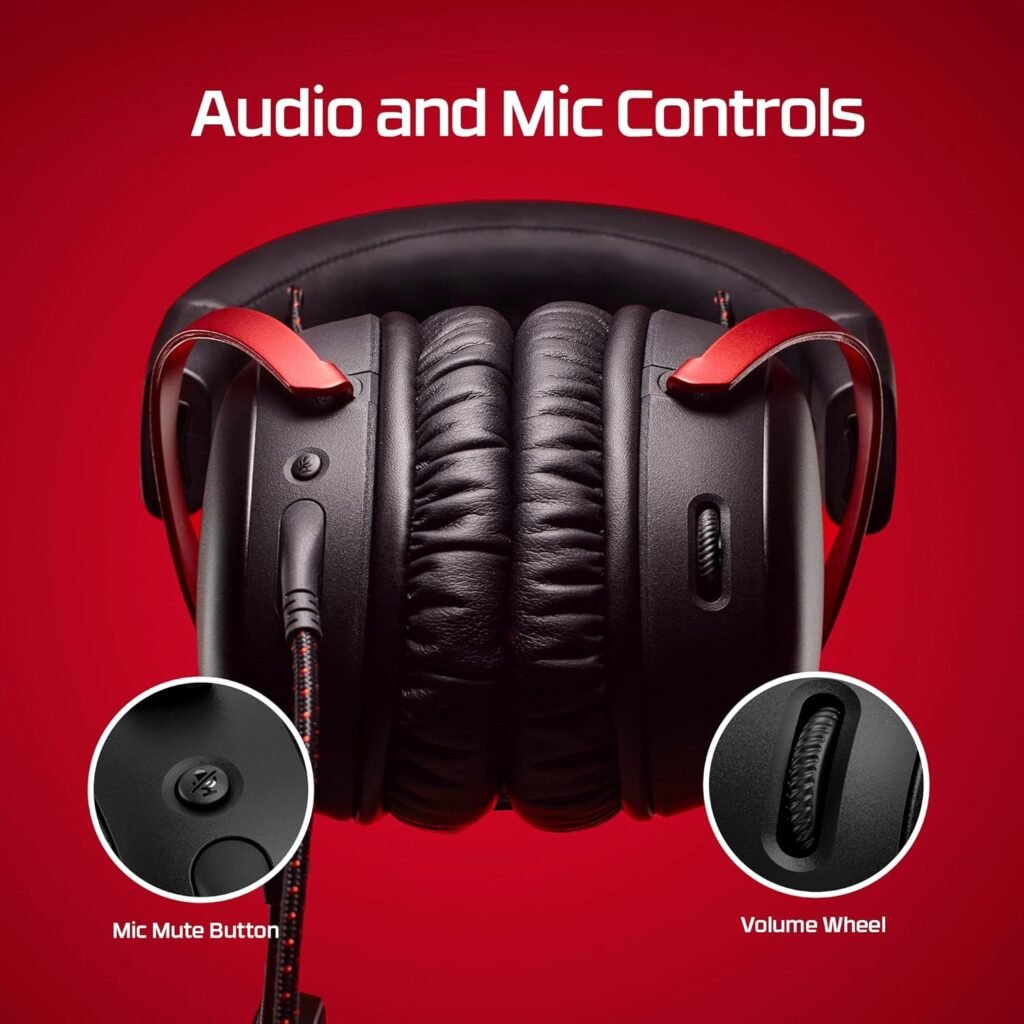 HyperX Cloud III Gaming Headset Black-Red image 3